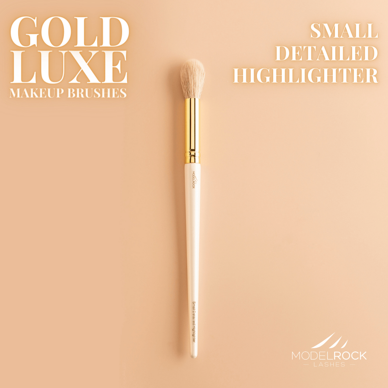 MODELROCK GOLD LUXE Makeup Brush - Small Detailed Highlighter